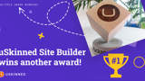 uSkinned Site Builder win an Umbraco Award.