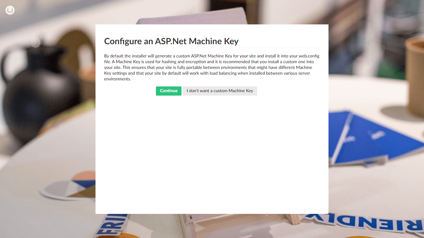 Configure an ASP.NET Machine Key.