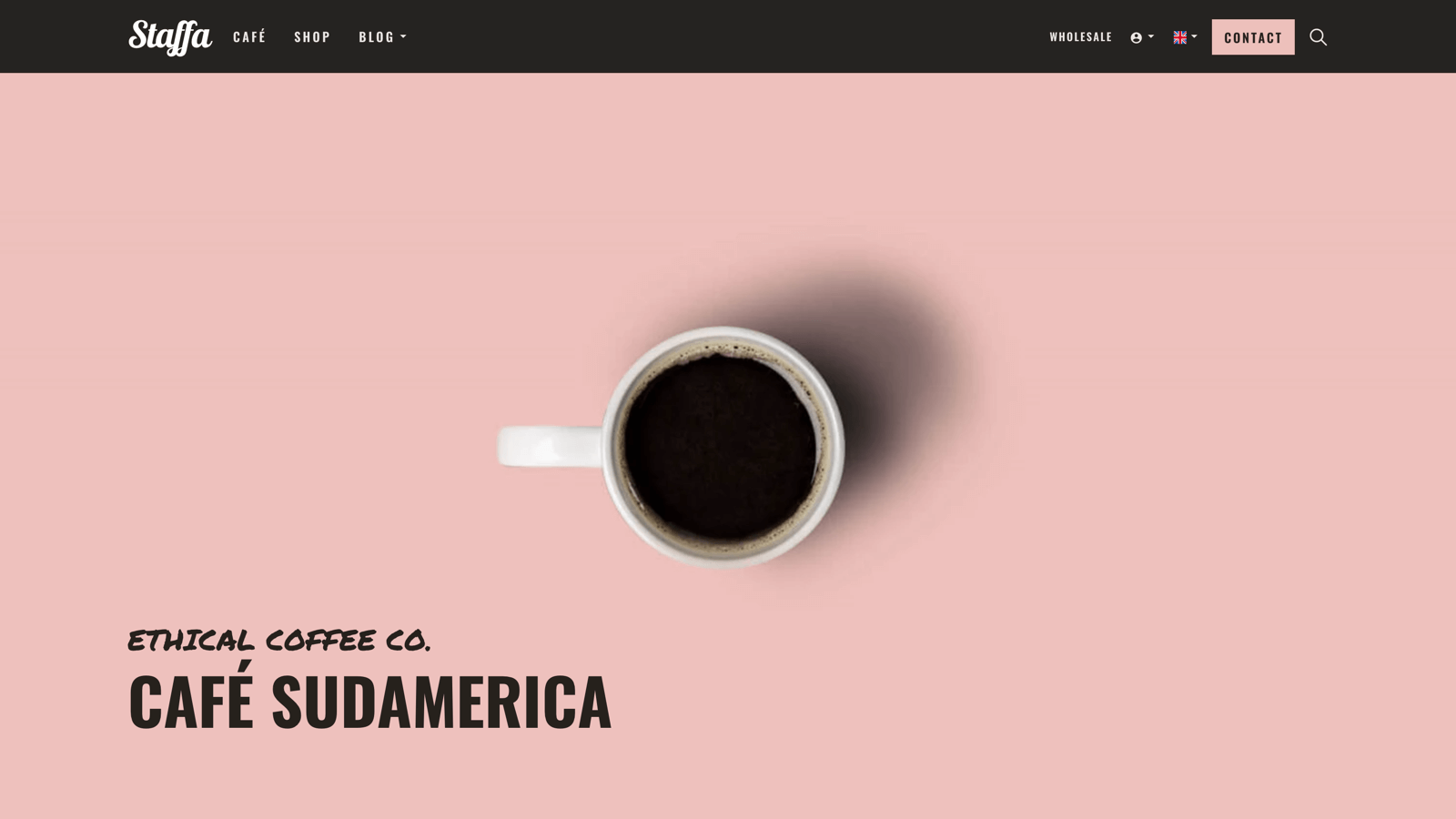 Umbraco theme for coffee shops and roasters.